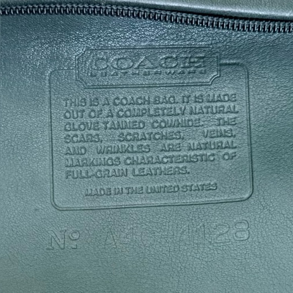 Rare 1994 Vintage Coach Boulevard Bag 4128 Manhattan NYC Handbag Crossbody Purse - Picture 6 of 15